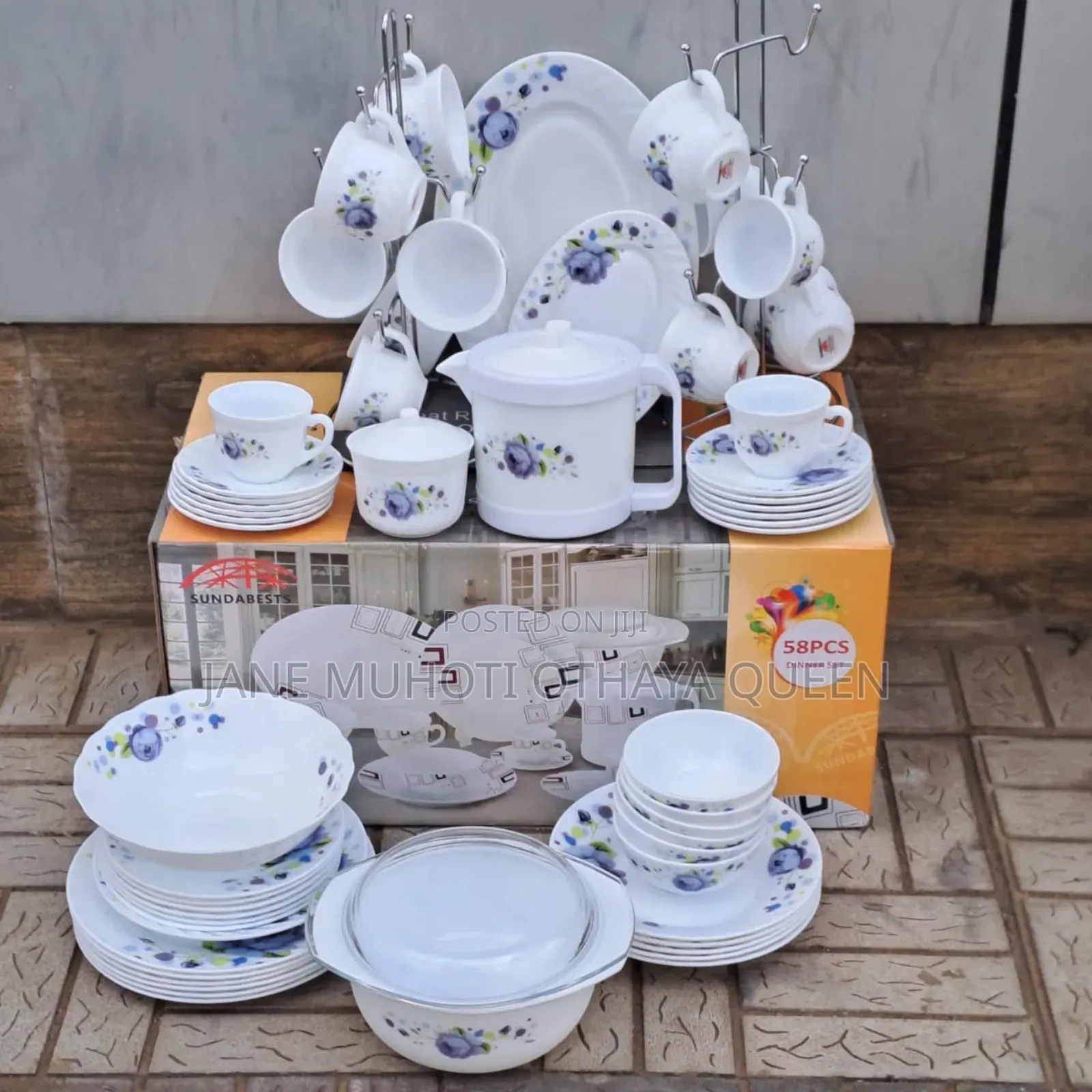 58pcs Ceramic Dinnerset