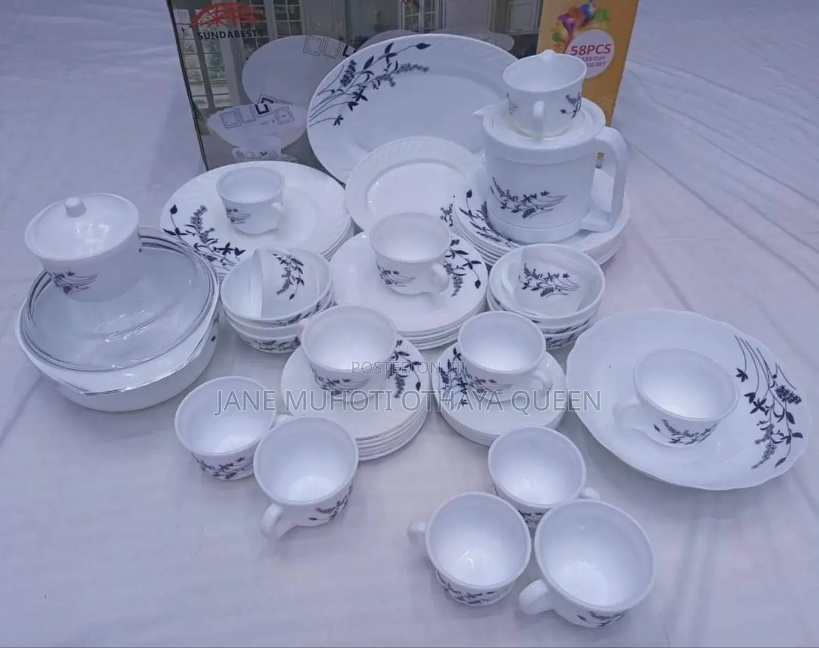58pcs Ceramic Dinnerset