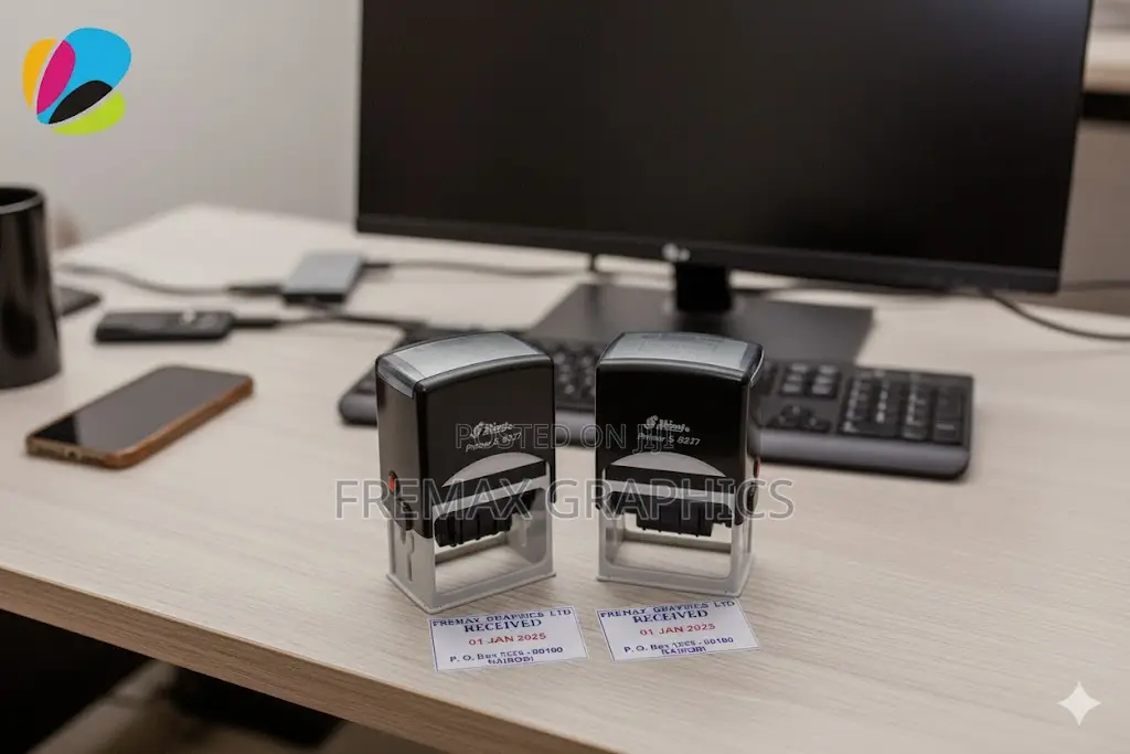 Self-Inking Rubber Stamp – Clean Reliable
