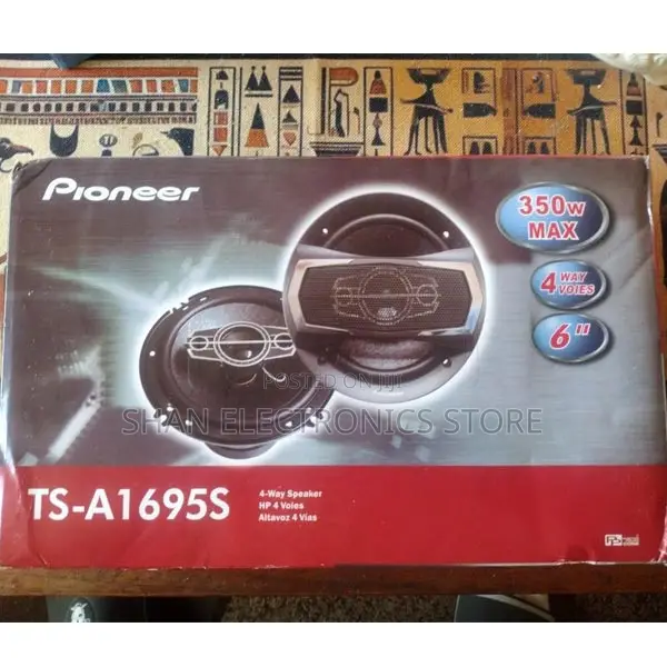 Pioneer 6 Inches Car Speaker Pair Ts-A1695s Car Stereo Audio 6′′