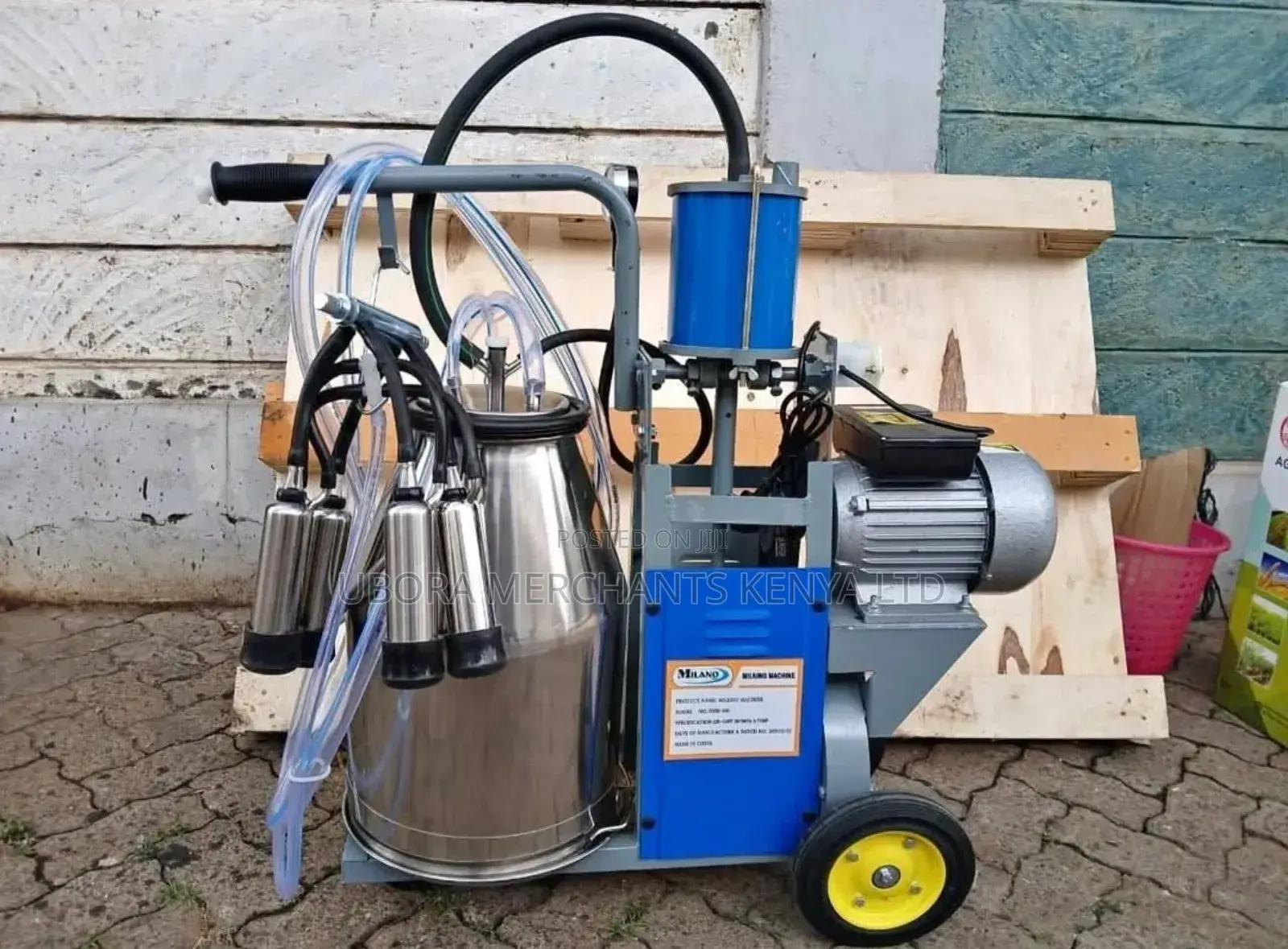 Milano Single Drum Milking Machine