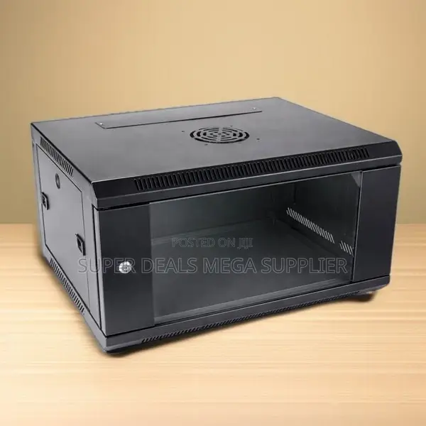 6u Wall Mount Server Cabinet With Reversible Front Door
