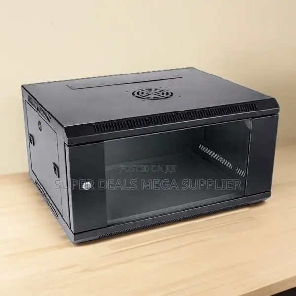 6u Wall Mounted Data Cabinet With Easy Cable Entry
