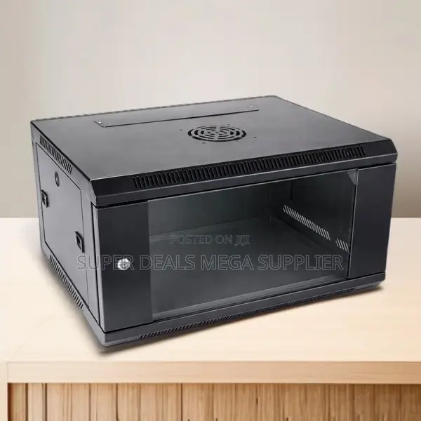6u Wall Mount Data Cabinet With Strong Steel Construction