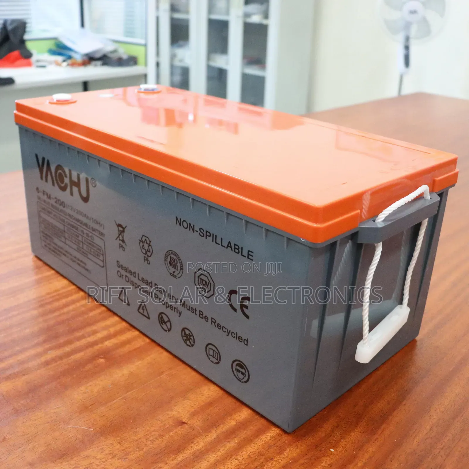 Yachu 200ah - 12v Heavy Duty Gel Solar Battery