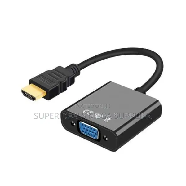 Hdmi To Vga Cable Adapter For Laptop Pc Monitor