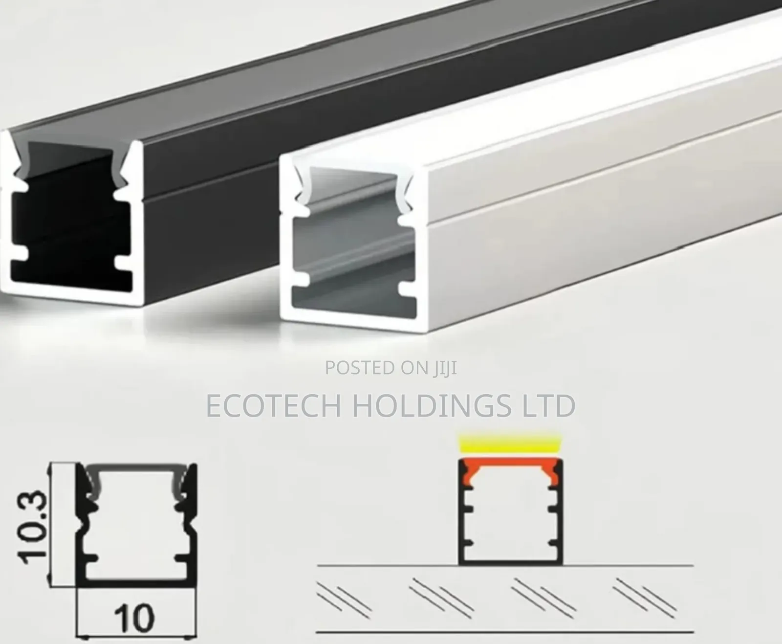 10mm Surface Mount Channels
