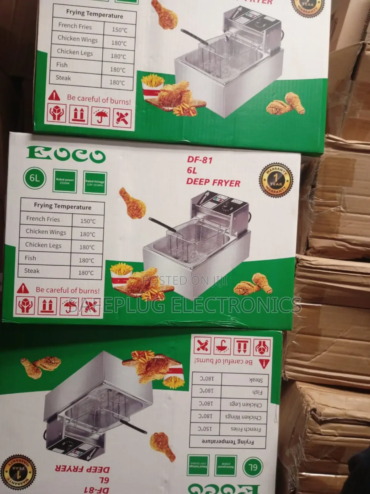 Eocosingle Basket Deep Fryer