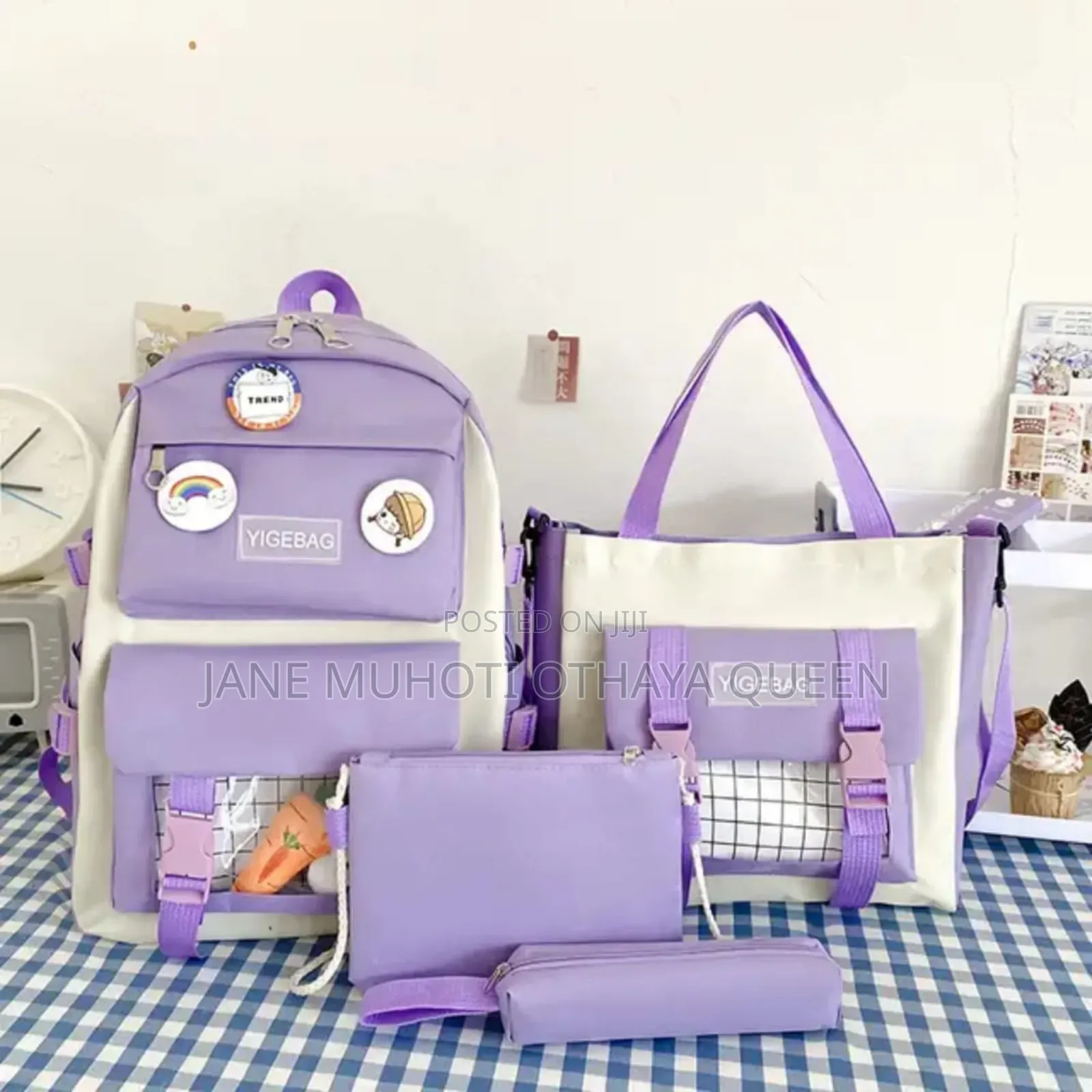 *4in1 Big Size School Bags