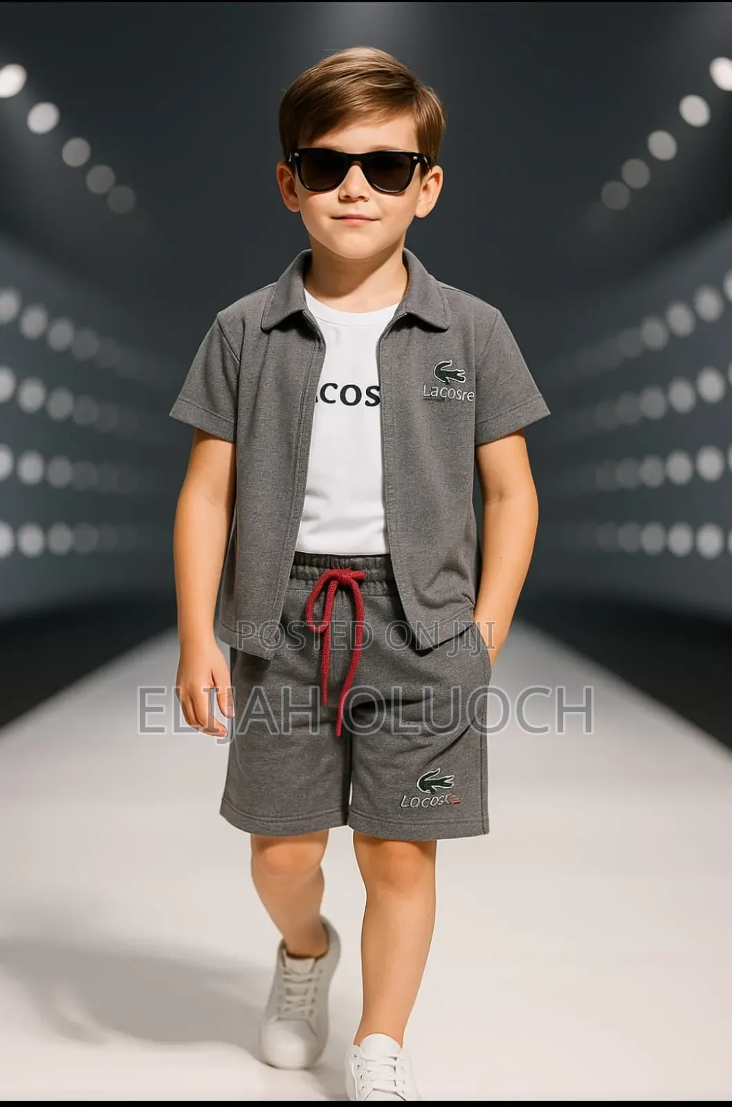 Kids Turkish 3pcs Shortsets
Material ;