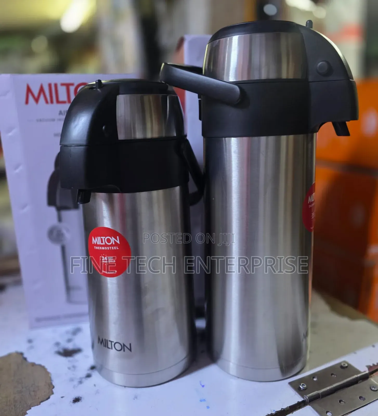 Premium Range of S.Steel Vaccum Flask Unbreakable Milton Flask 3l