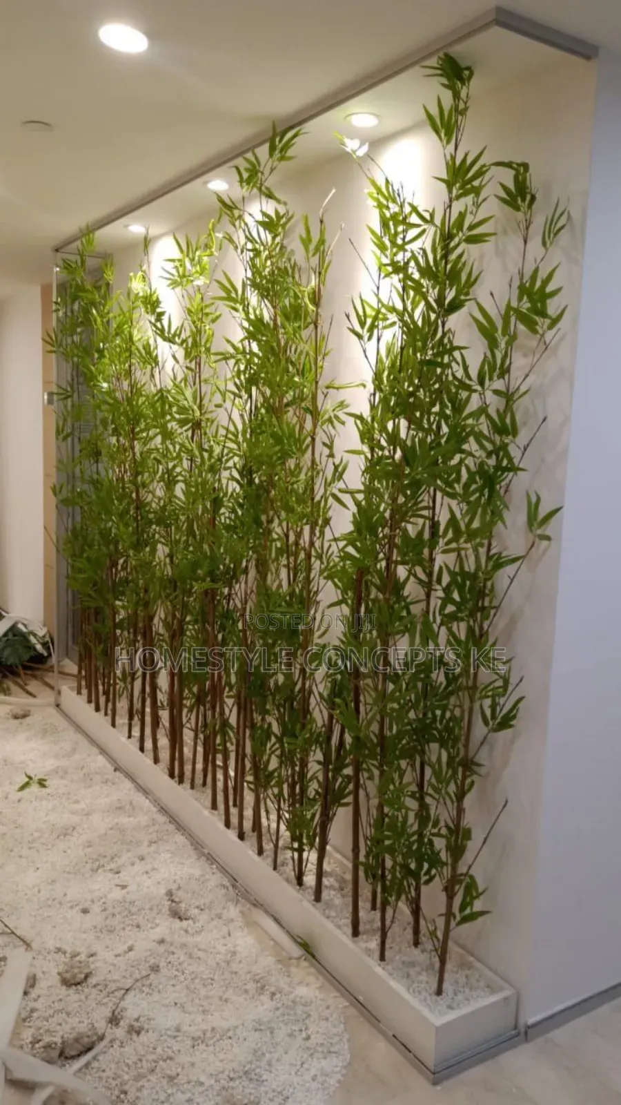 Green Vertical Artificial Flowers Grass Backdrops Garden Balcony