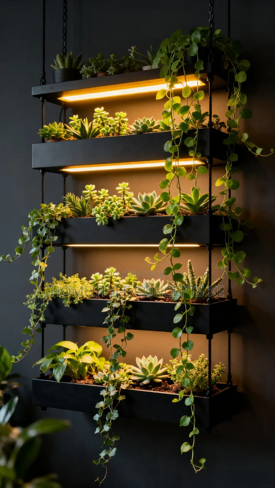 Green Homes Walls Modern Design Backdrop