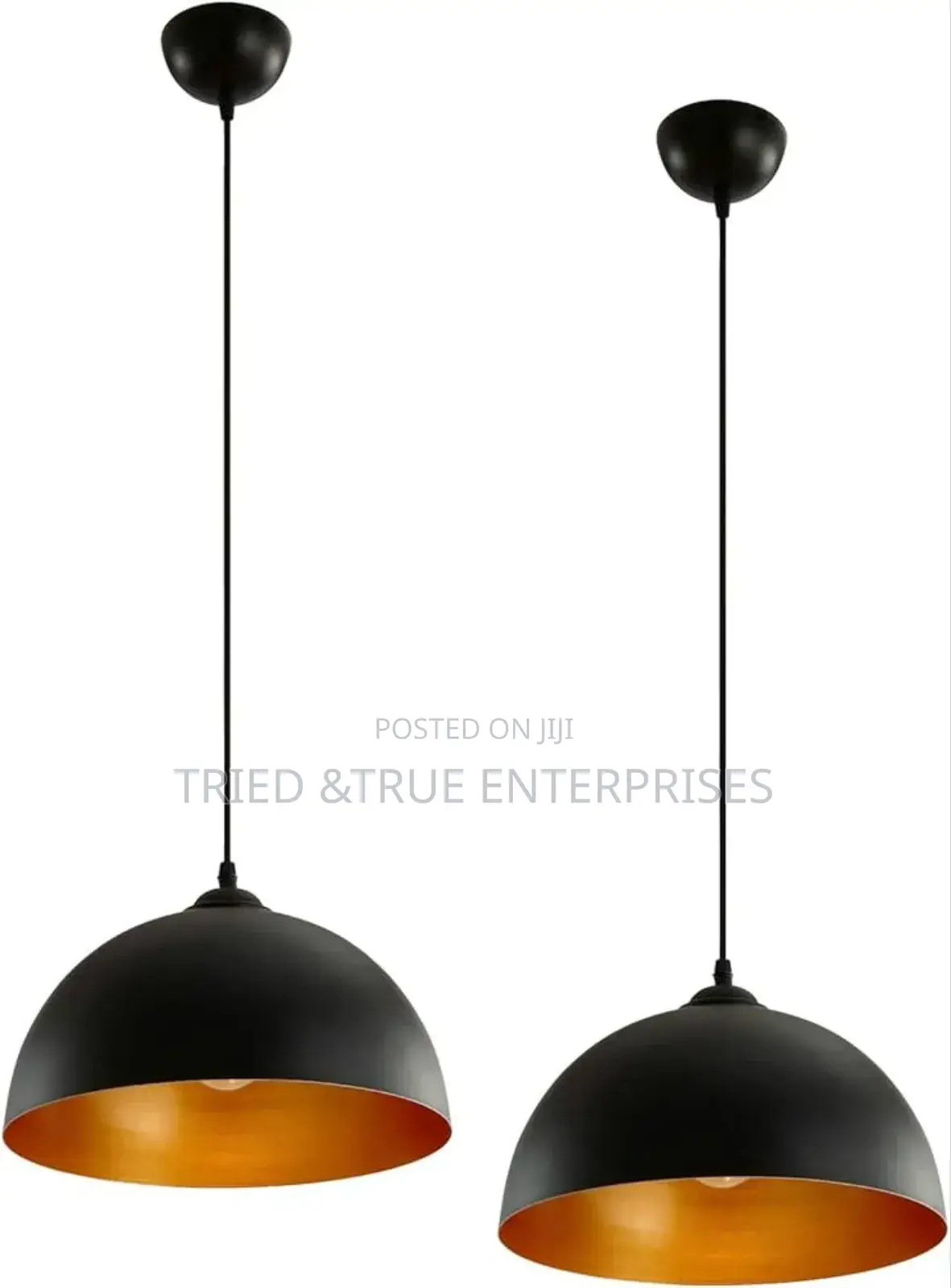 Black Unique Metal Pendant Light Hj9y
