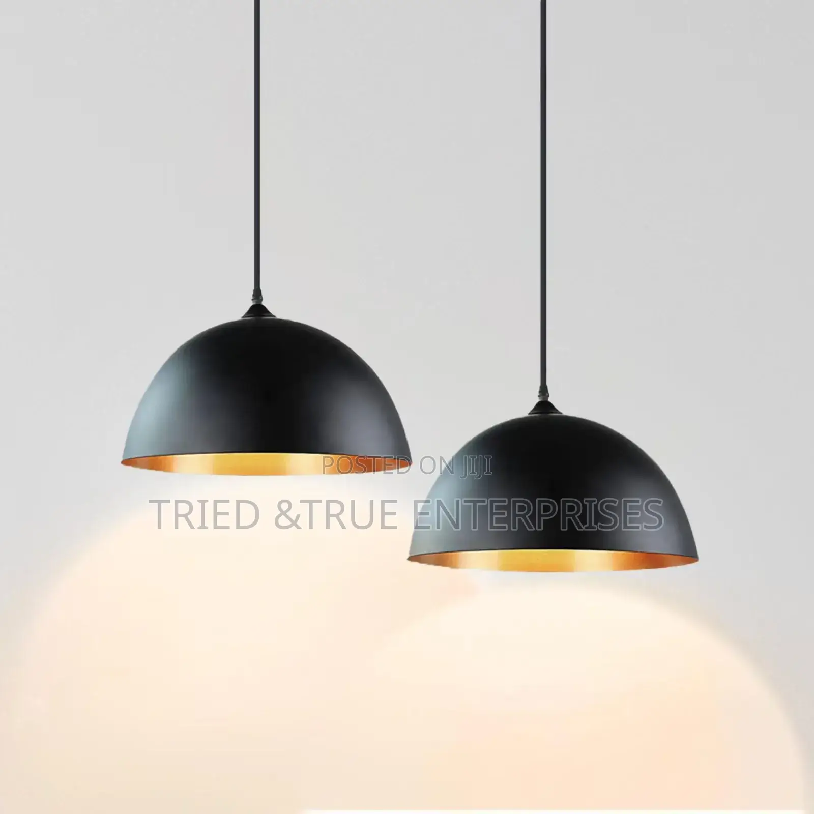 Black Unique Metal Pendant Light Hj9y