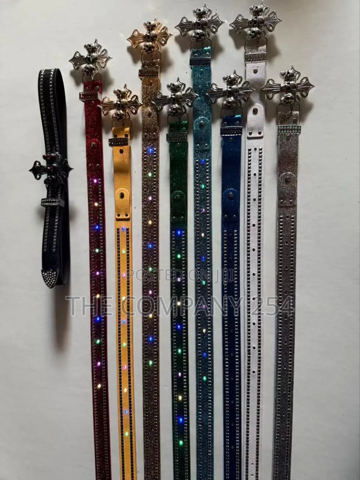 Chrome Hearts B.B Bb Simone Iced Belts Unisex Original High End Legit