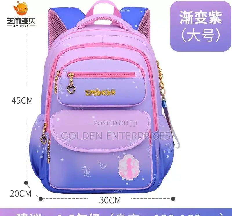 Cute Girls Zmbaby School Bag Pp1-Grade 2