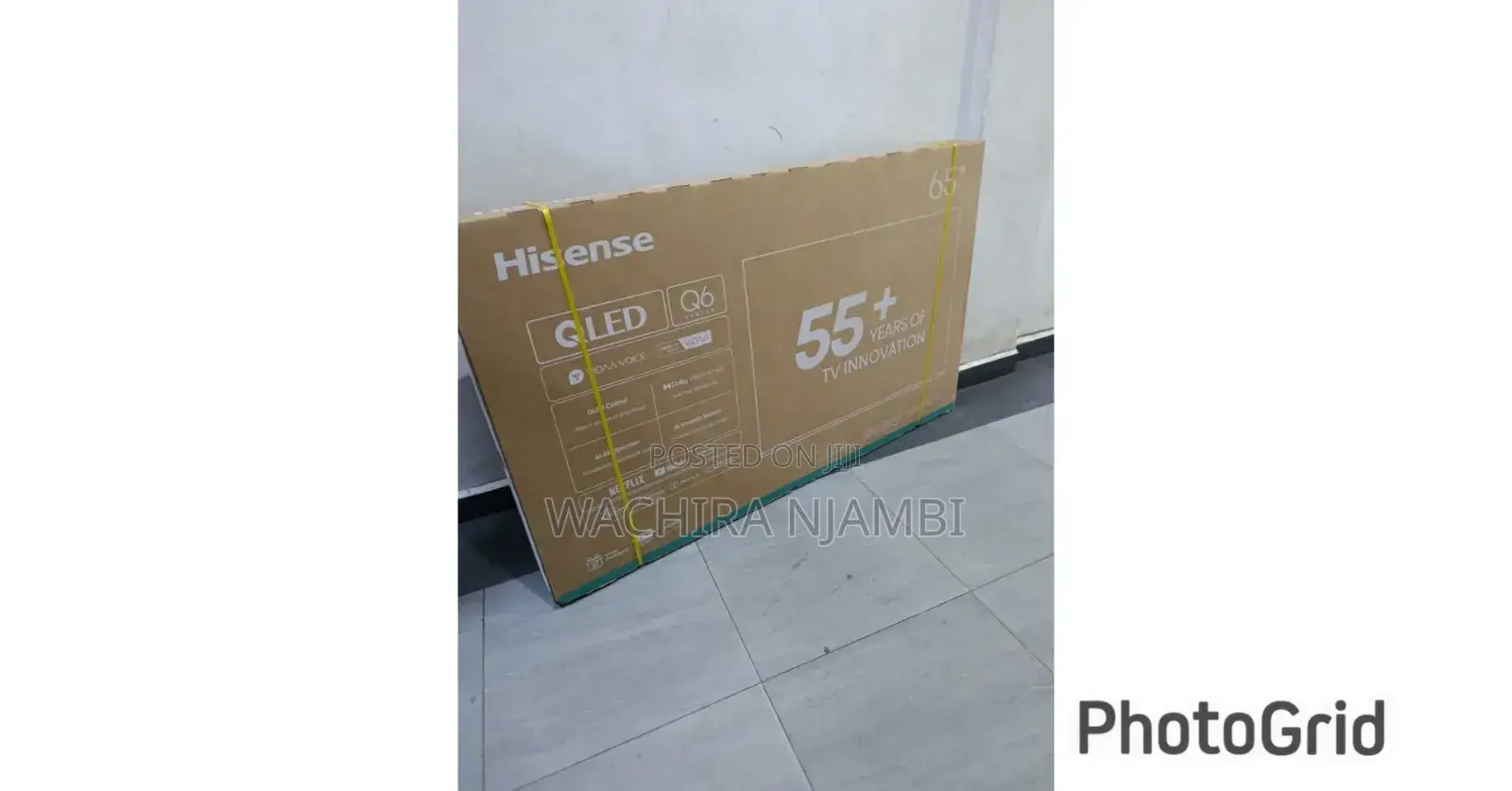 Hisense 65′′ Q6n Qled Smart Vidaa Tv 65q6n