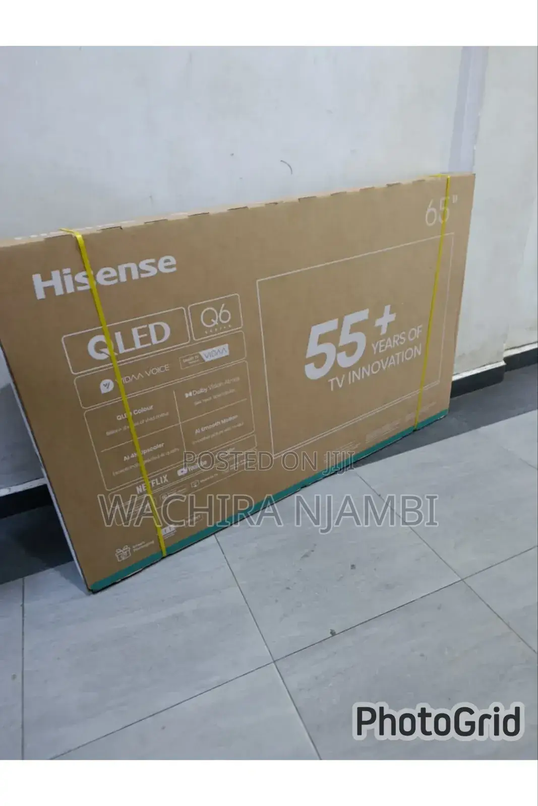 Hisense 65′′ Q6n Qled Smart Vidaa Tv 65q6n
