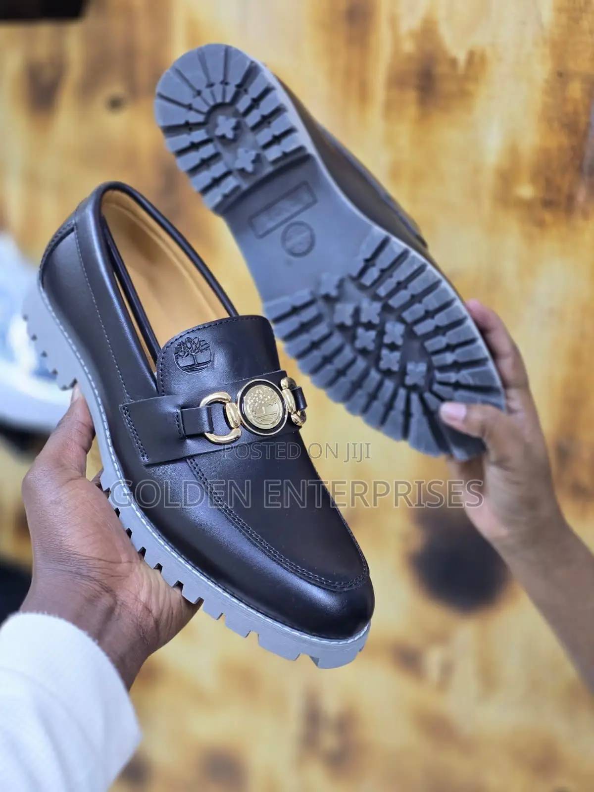 Stylish Black Timberland Loafers 40-45