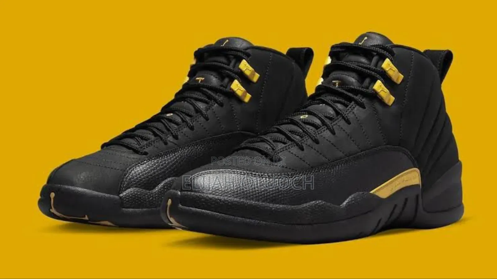 Air Jordan 12 Retro 'Black Taxi' Sneaker