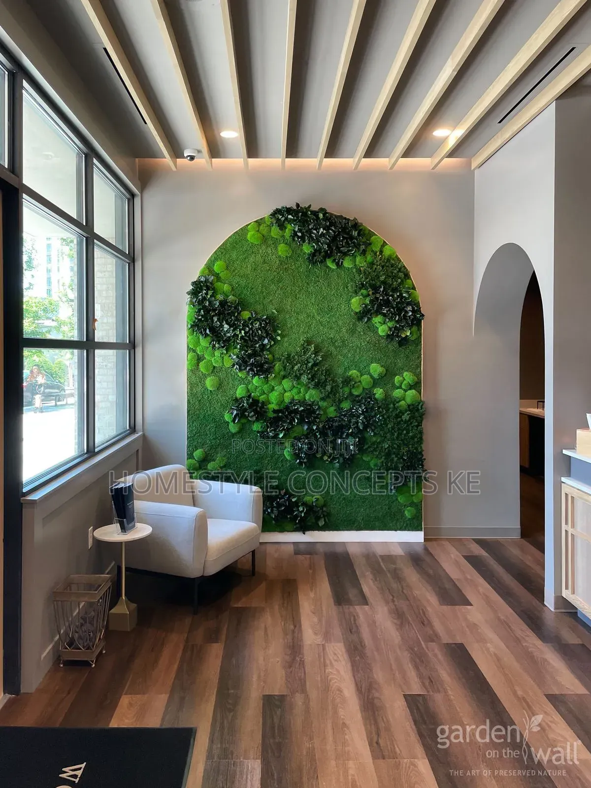 Vertical Garden Artificial Flowers Grass Backdrops Moss Etc