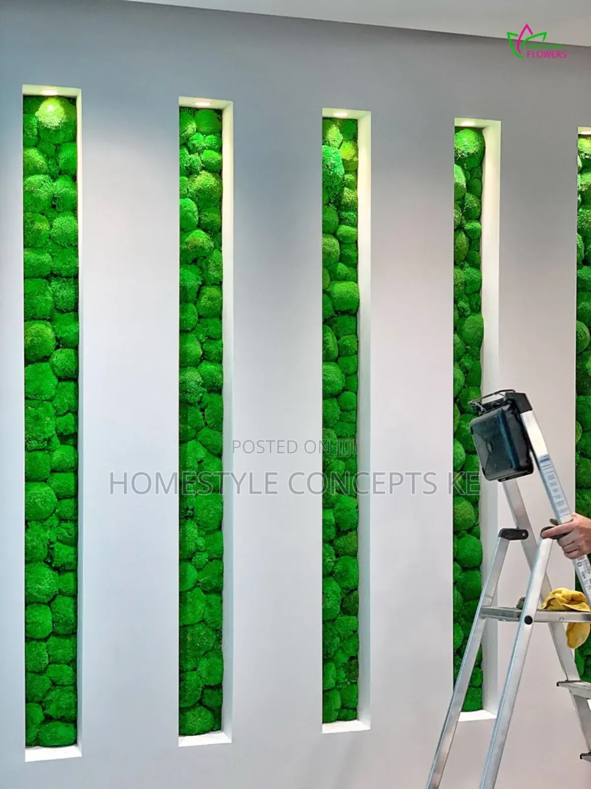 Home Office Wall Artificial Flowers Grass Backdrops Turfgrass Carpet