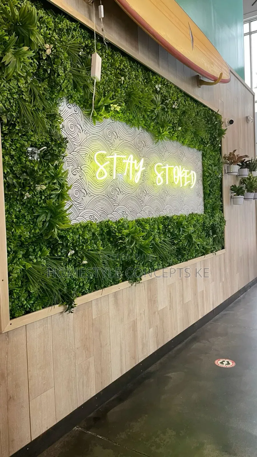 Green Artificial Plants Flowers Grass Backdrops Turfgrass Balcony