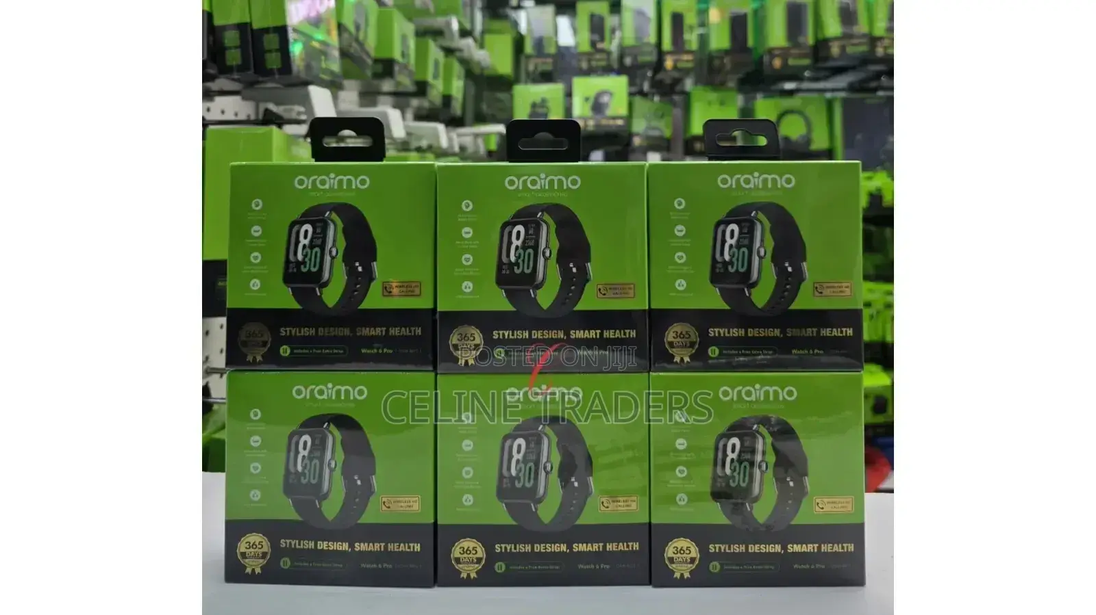 ;*
Oraimo *Watch 6 Pro* Osw-807s 1.69" *Curved Glass*