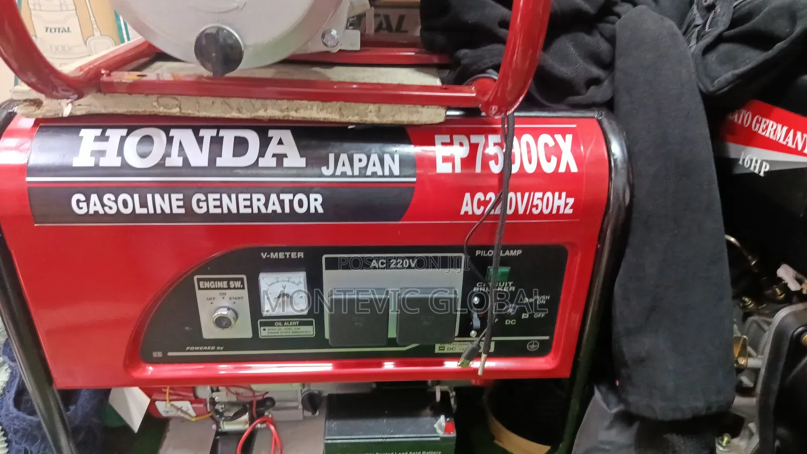 Honda Ep7500cx Start Key Gasoline Generator