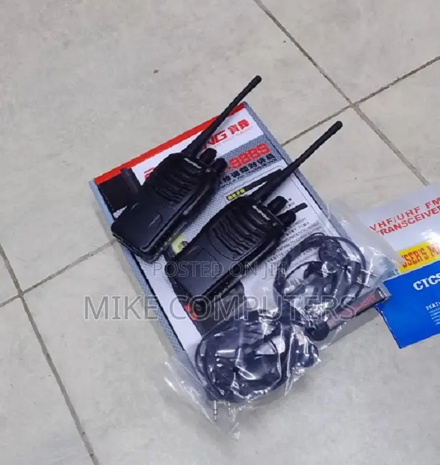 Baofeng Bf-888s Walkie Talkie Radio Portable Rechargeable