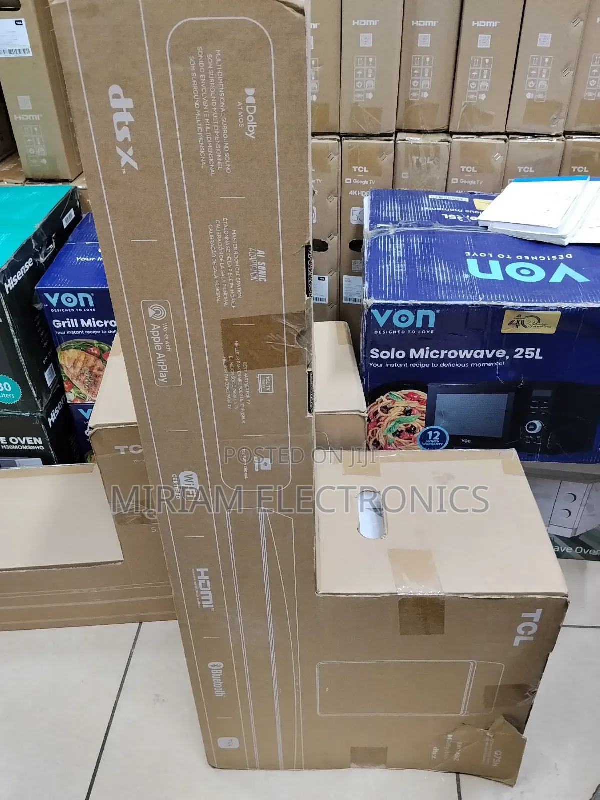 TCL Q85h Pro 7.1.4 Channel Q Class Soundbar