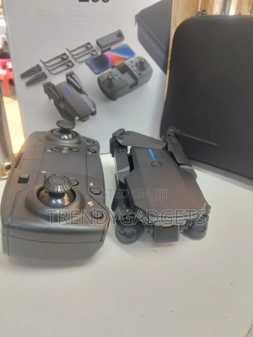 E88 Rc Drone Hd Camera Portable Foldable Quadcopter Toy