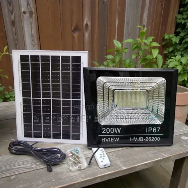 Longer Lasting 200w Watts Ip67 Water Proof Led Solar Flood Light