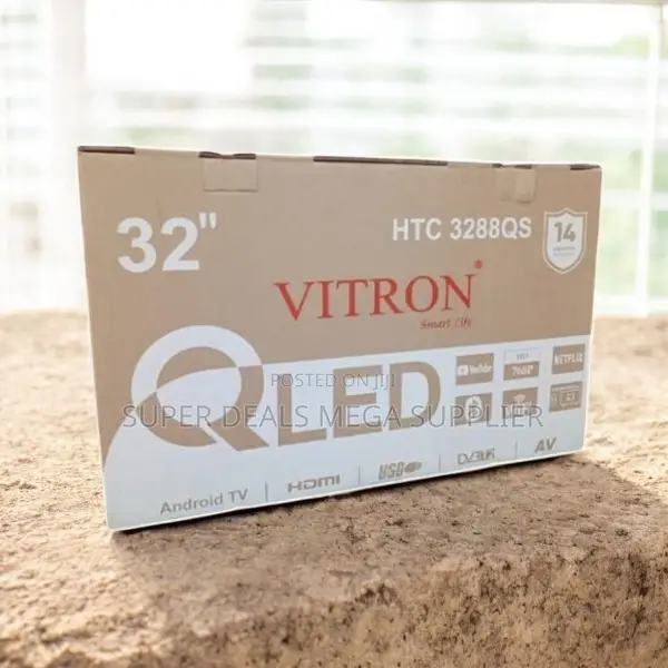 Wifi Connectivity Vitron 32 Inch Qled Smart Android Led Tv