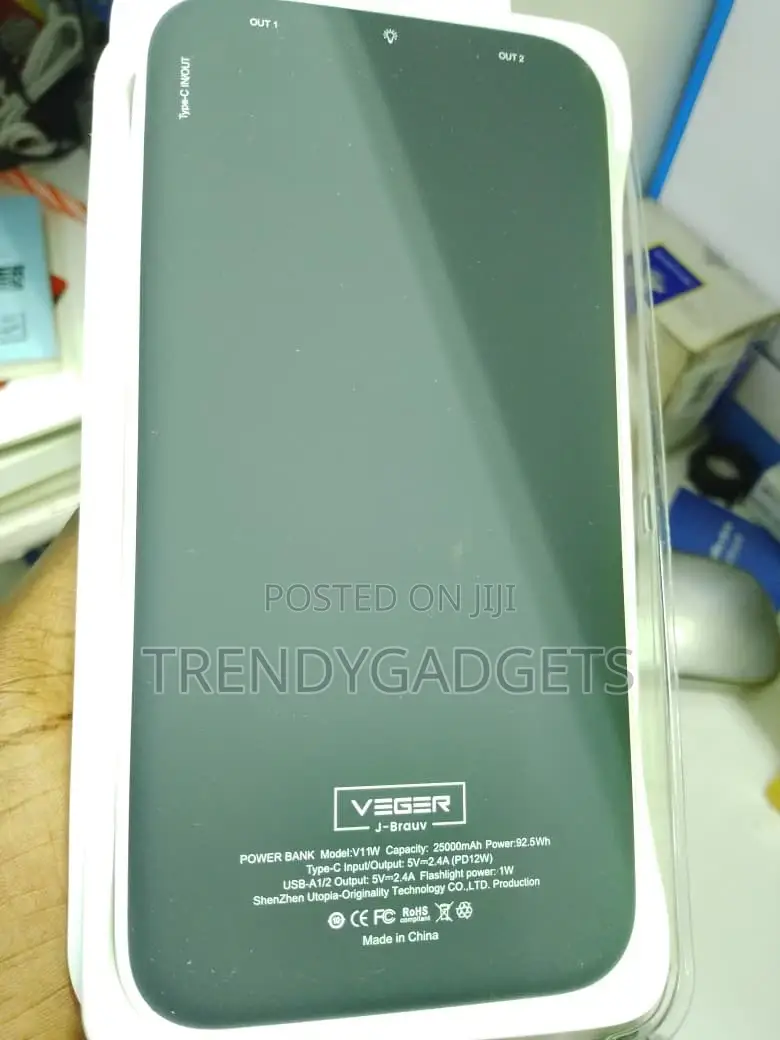 Veger V11w 25000mah Power Bank