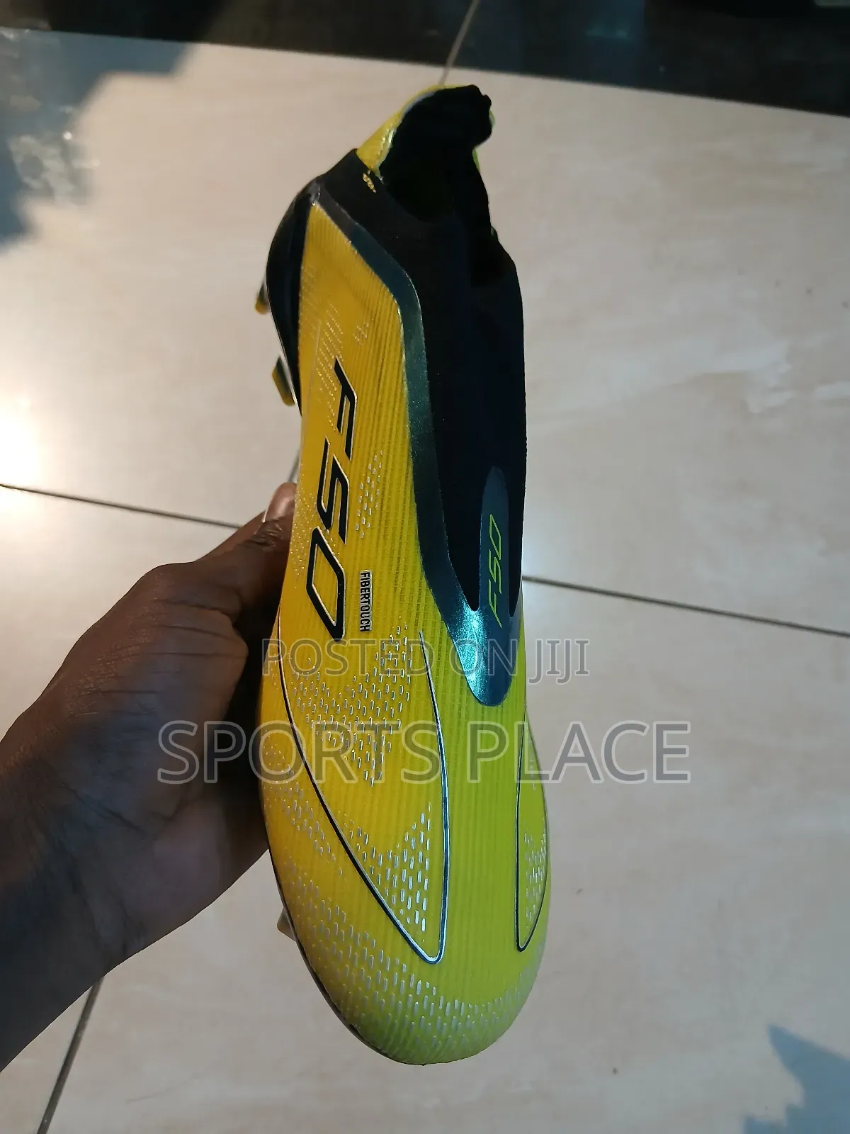 F50 "Bumblebee" Adidas Laceless Football Boots