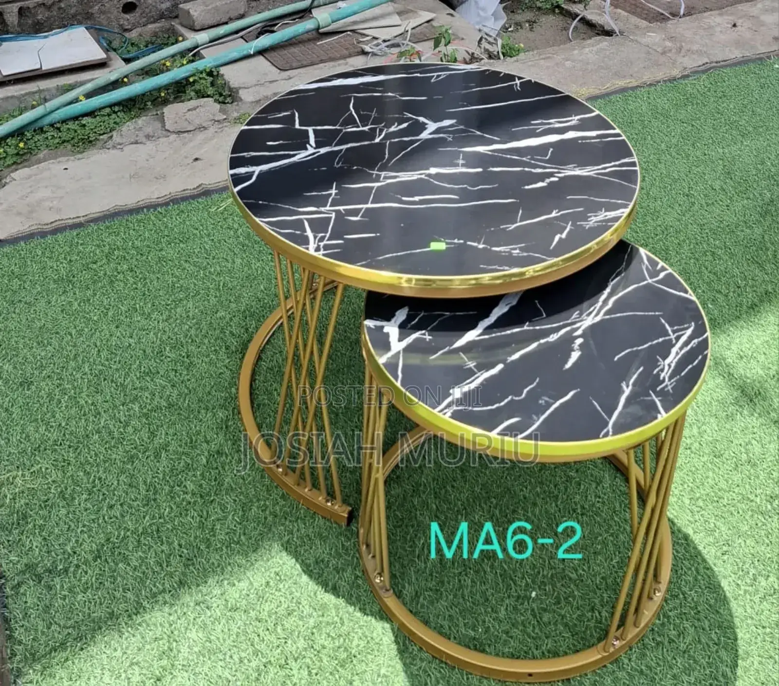 Ma6-2 2 in 1 Marble Coffee Table