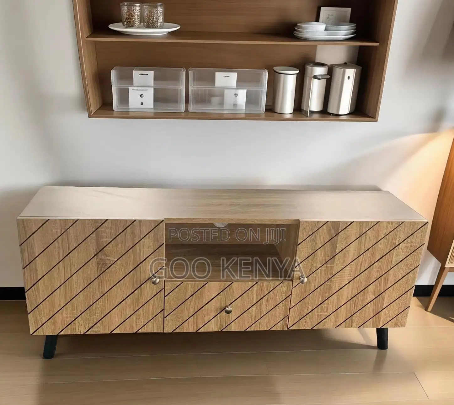 Home Tv Cabinet; Modern Farmhouse Wooden Tv Stand