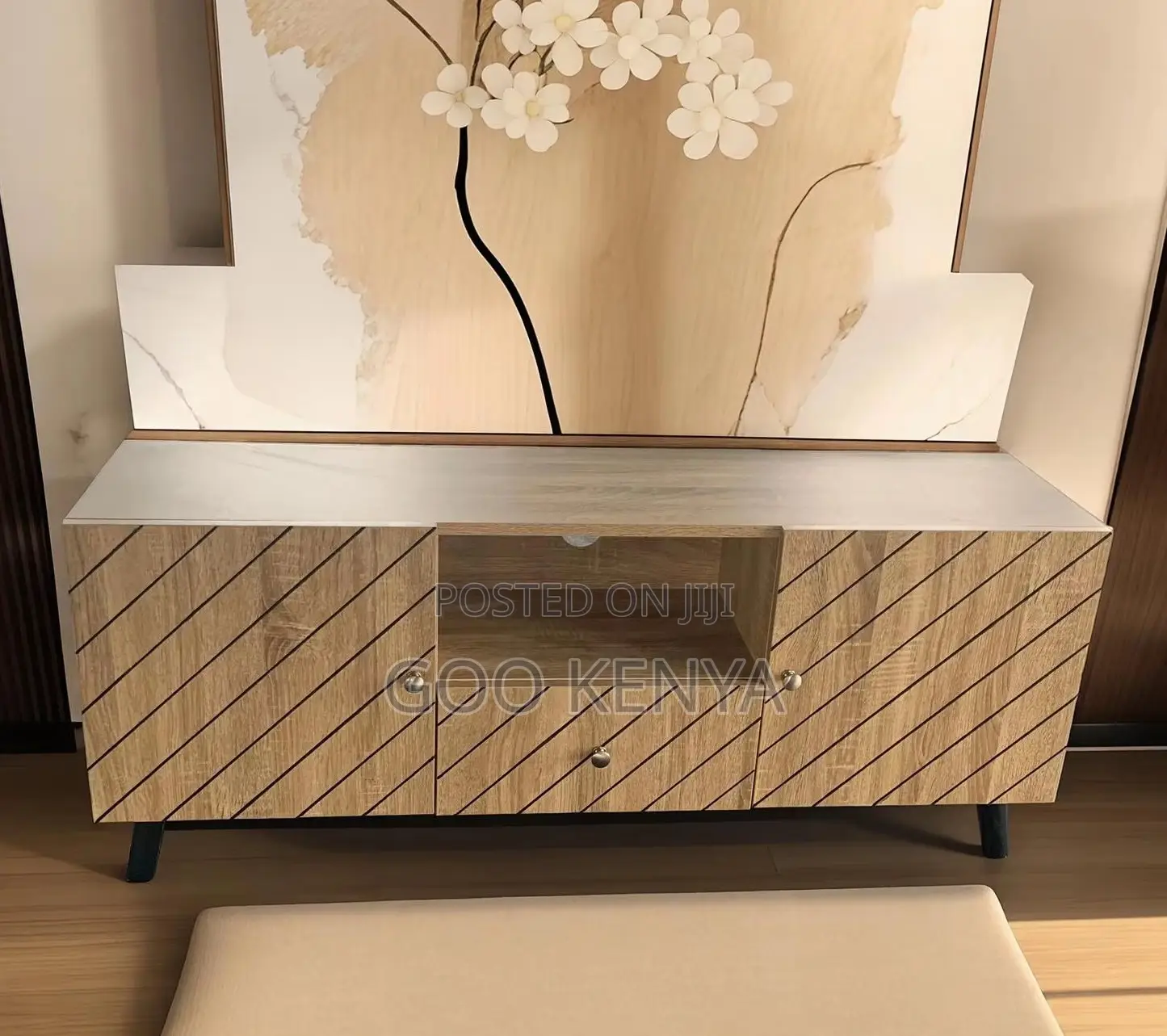 Home Tv Cabinet; Modern Farmhouse Wooden Tv Stand