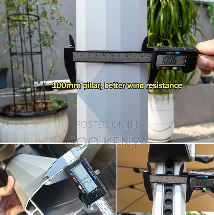 Home Sun Umbrella; Modern Outdoor Umbrella With Led Lights