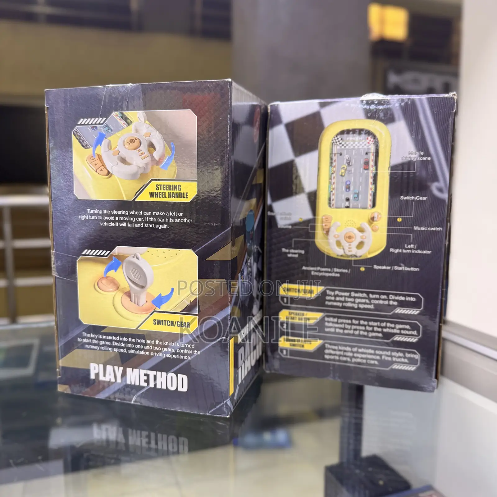 Kids Interactive Simulator Racing Track Car (3+ Years)