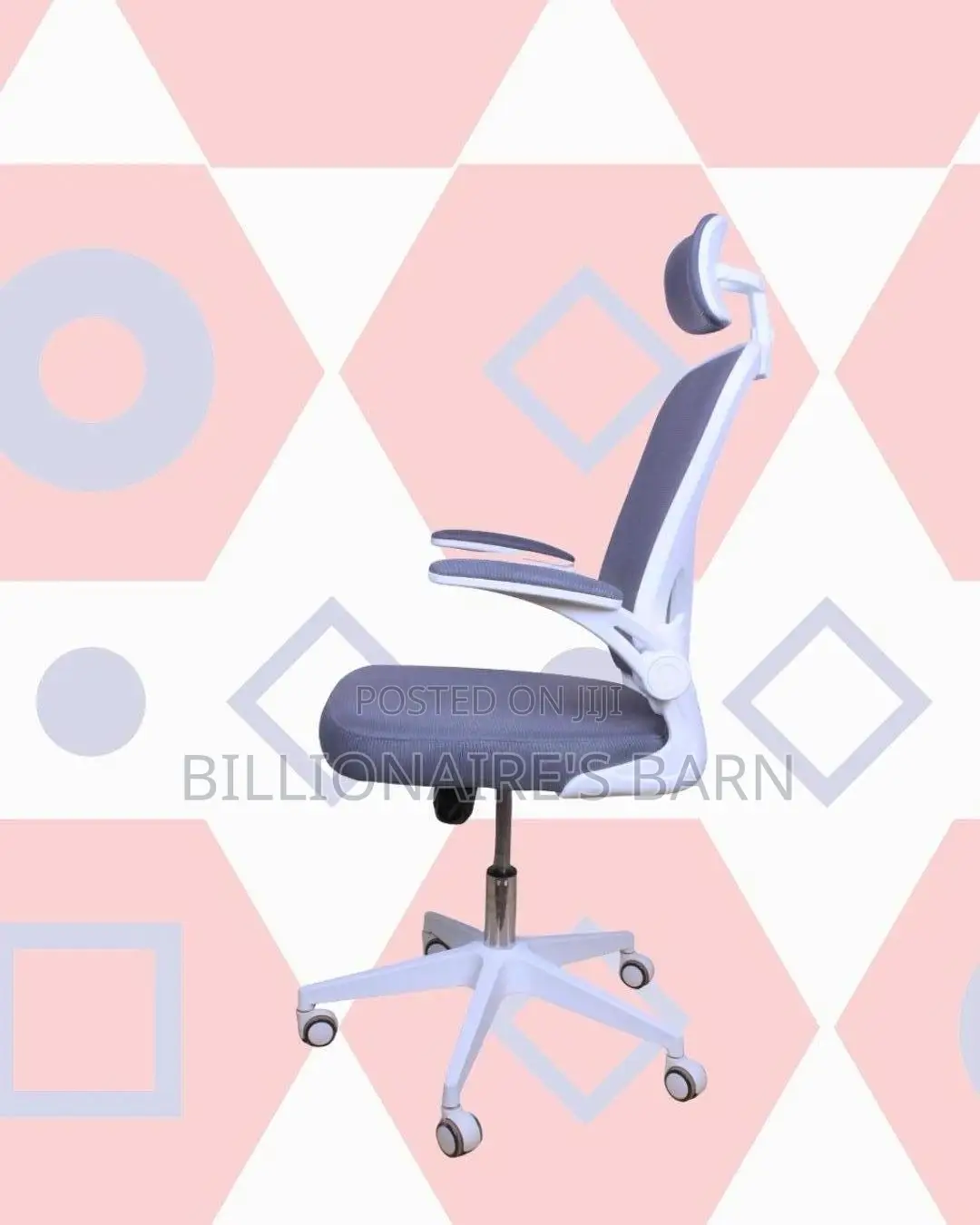 Adjustable White — Ergonomic Mobility | Same-day Delivery Available