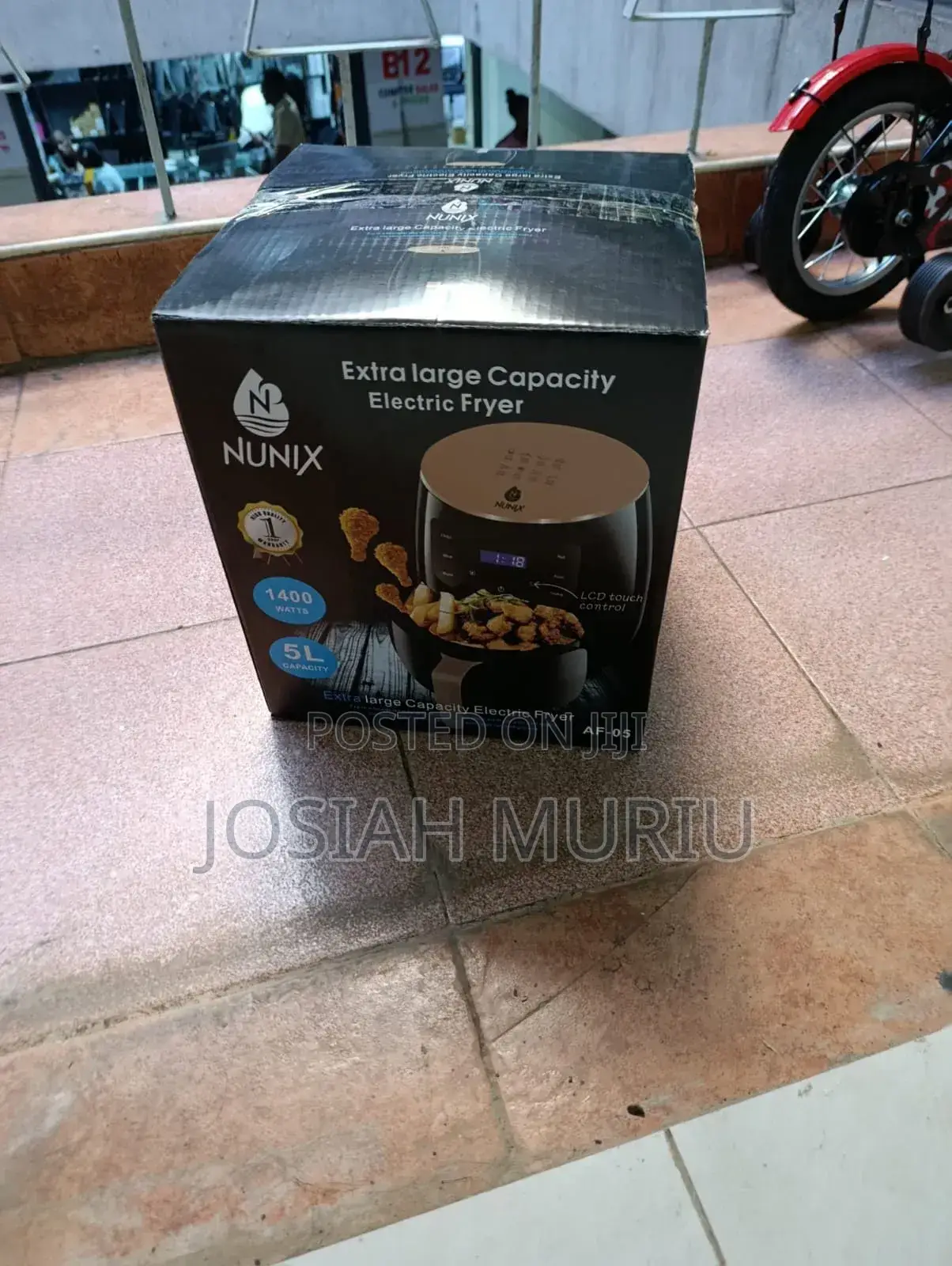 Brand New Nunix 5l Oil-Free Air Fryer