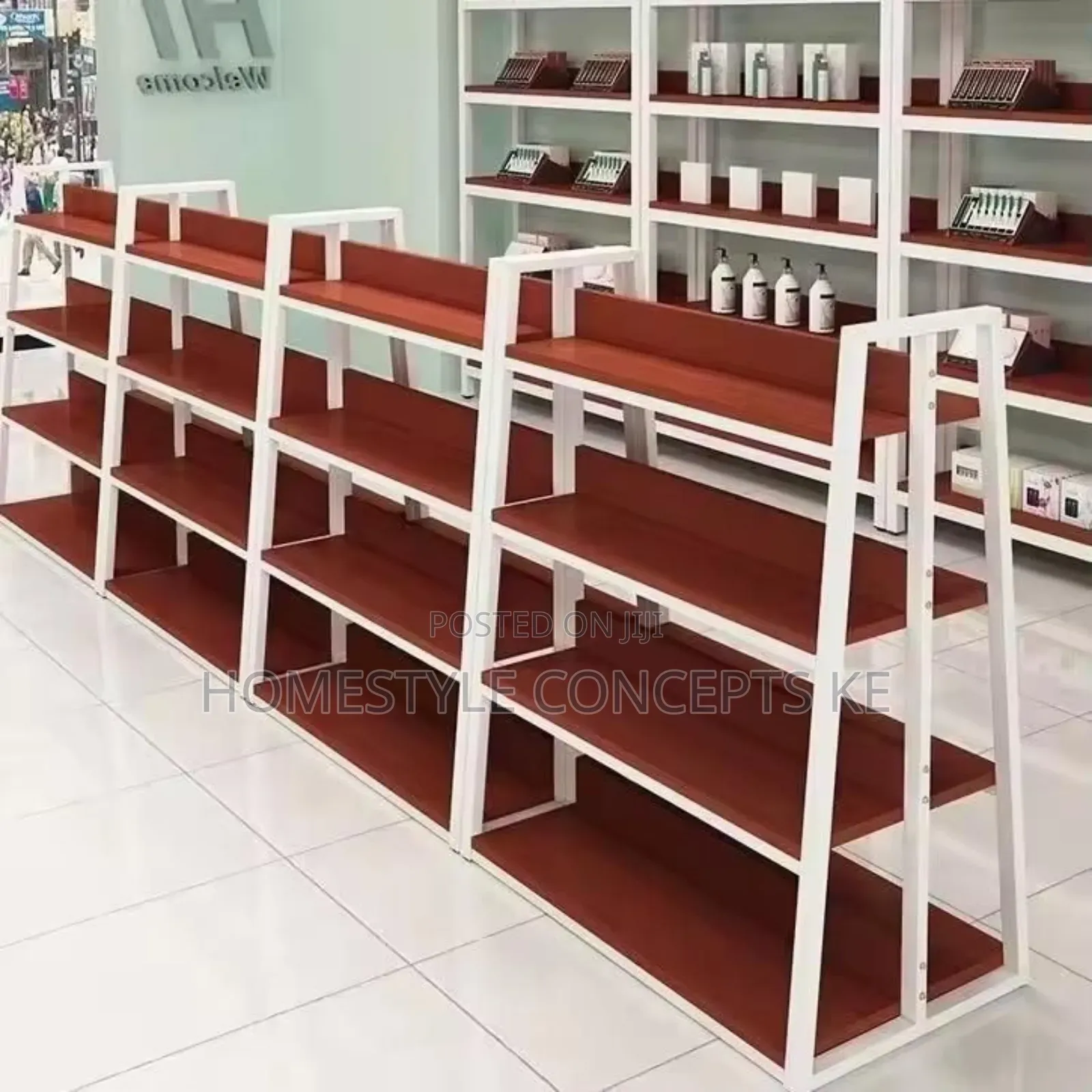 MDF Steel Gypsum Shop Shelves Shelf Lighting Interior Fitting Joinery