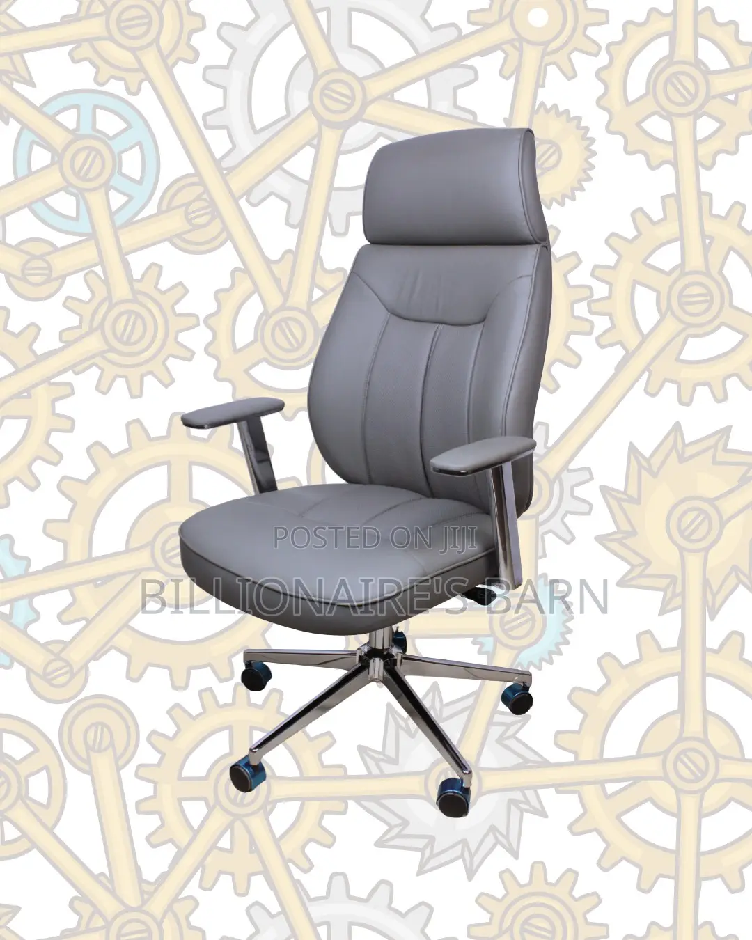 Ergonomic Chair Executive — Leather | Comfort Meets Style