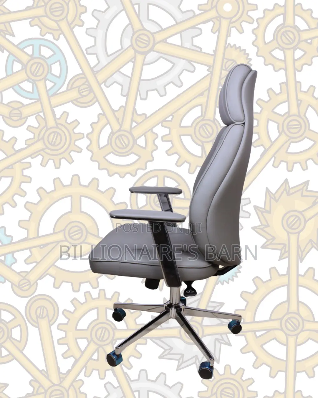 Ergonomic Chair Executive — Leather | Comfort Meets Style