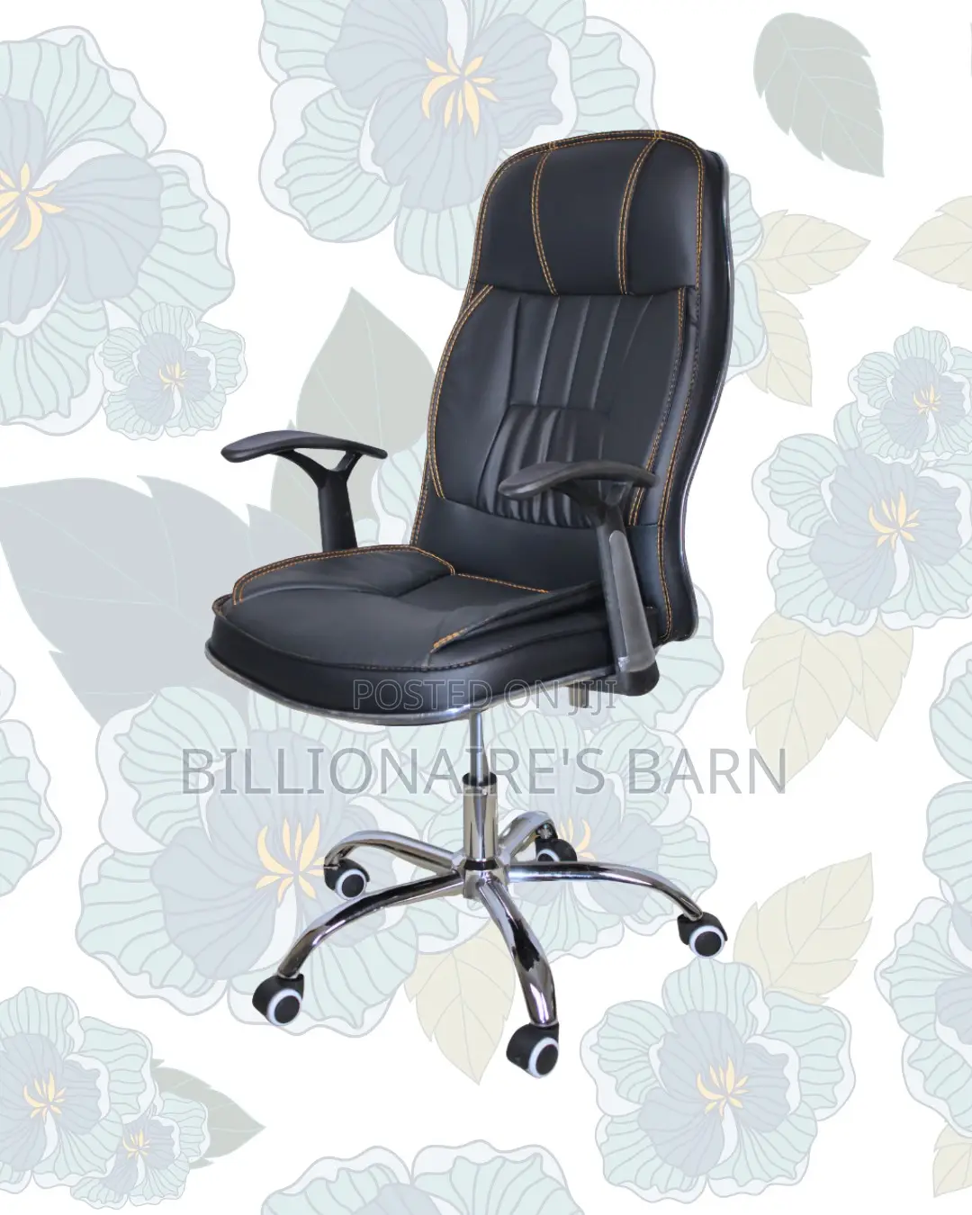 Ergonomic Steel Executive High-Back | | Nairobi Delivery Guaranteed