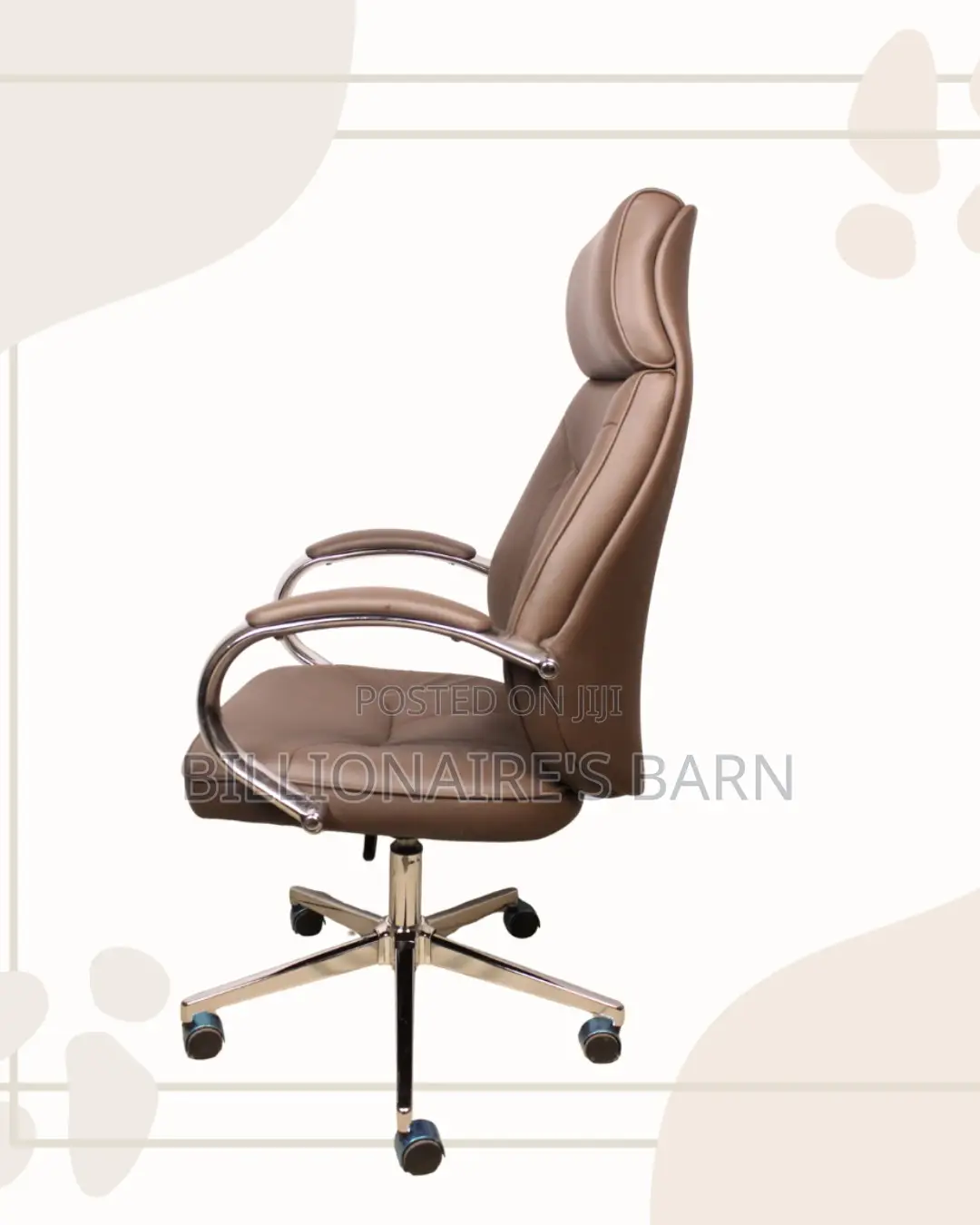 Office Executive Brown Chair Leather | Nairobi Delivery Guaranteed