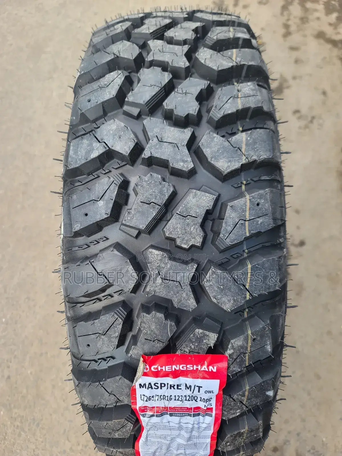 265/75r16 Shengshan Tyres [M/T Maspire Mud-Truck ]